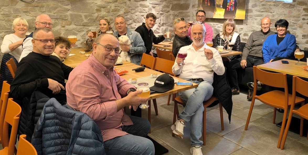 Le repas partagé à la fin de la balade